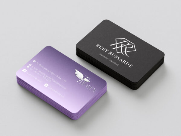 Oval Köşe Kartvizit