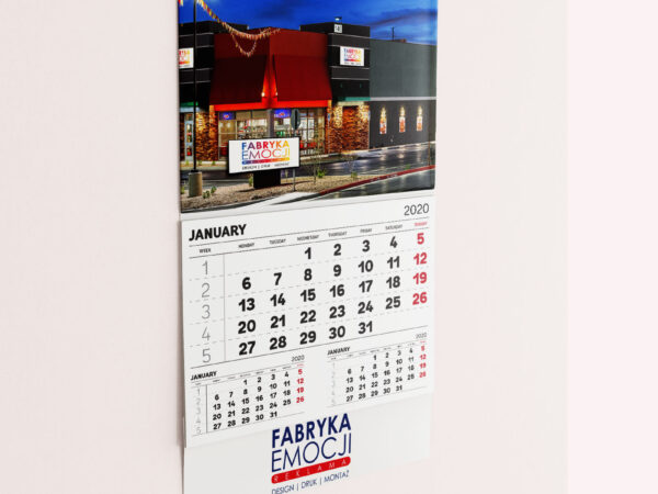 Single-block calendars