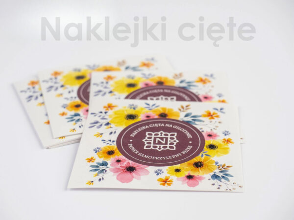 Straight Cut Stickers