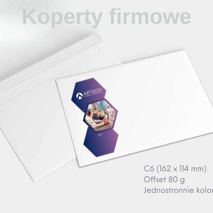 Kurumsal Zarf C6 – 162 × 114 mm