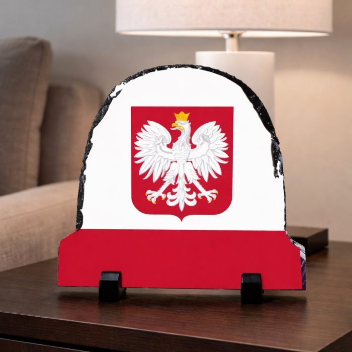 Kemerli taş fotoğraf çerçevesi – kendi fotoğrafınla 20 × 20 cm