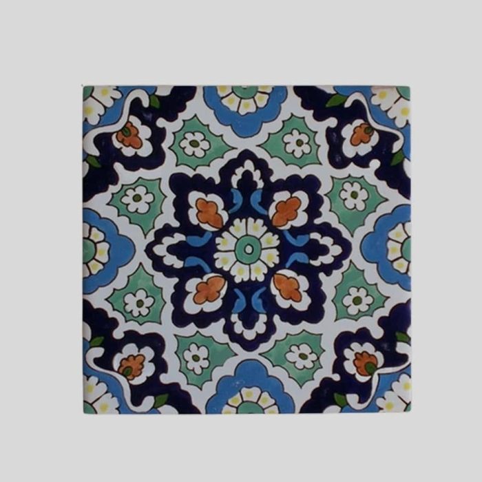Magnes ceramiczny – orientalne wzory 5 x 5 cm