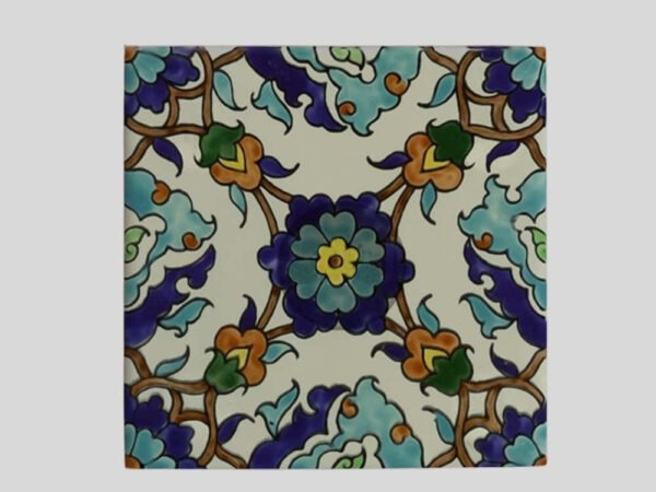 Magnes ceramiczny – orientalne wzory 5 x 5 cm