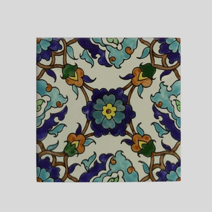 Magnes ceramiczny – orientalne wzory 5 x 5 cm