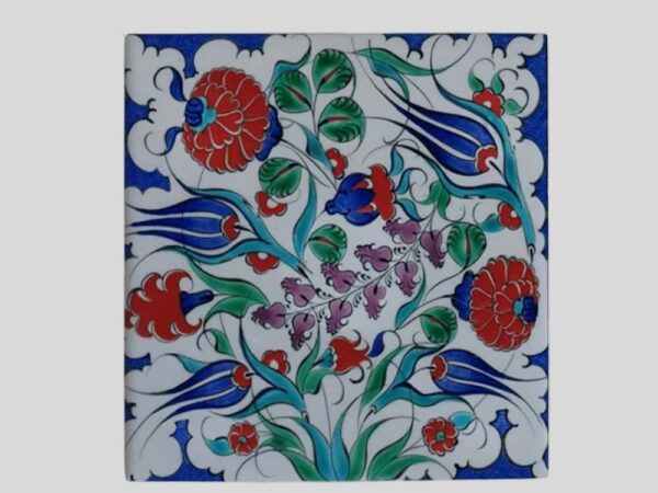 Magnes ceramiczny – orientalne wzory 5 x 5 cm