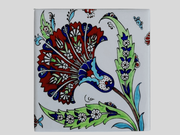 Magnes ceramiczny – orientalne wzory 5 x 5 cm