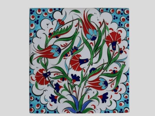 Magnes ceramiczny – orientalne wzory 5 x 5 cm