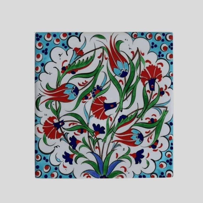 Magnes ceramiczny – orientalne wzory 5 x 5 cm