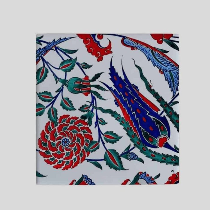 Magnes ceramiczny – orientalne wzory 5 x 5 cm