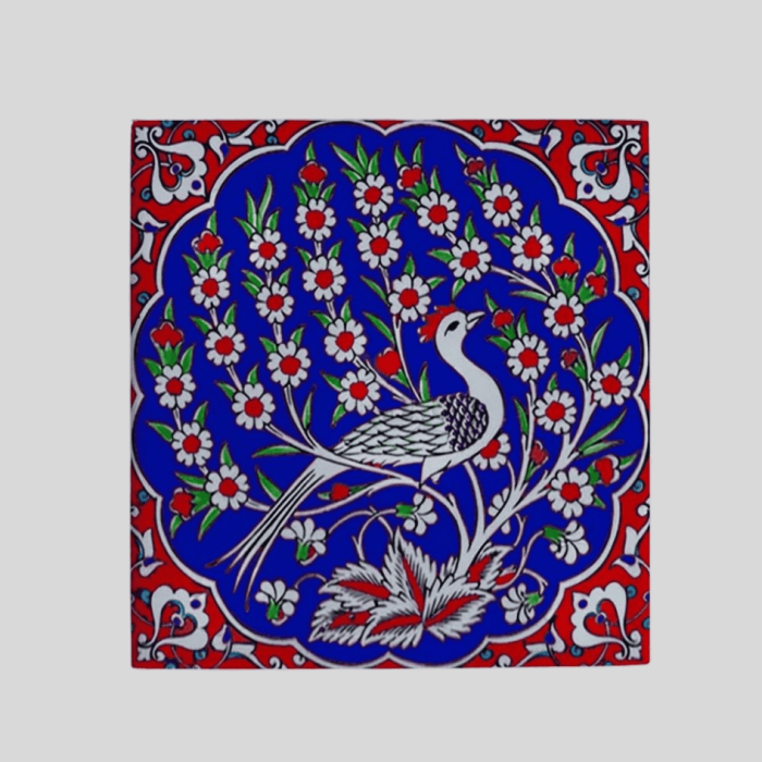 Magnes ceramiczny – orientalne wzory 5 x 5 cm