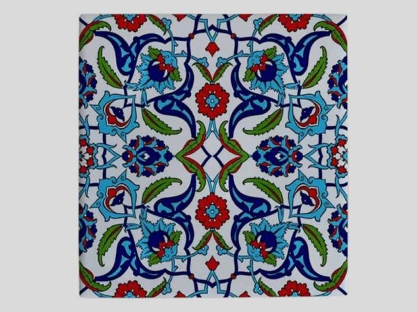 Magnes ceramiczny – orientalne wzory 5 x 5 cm