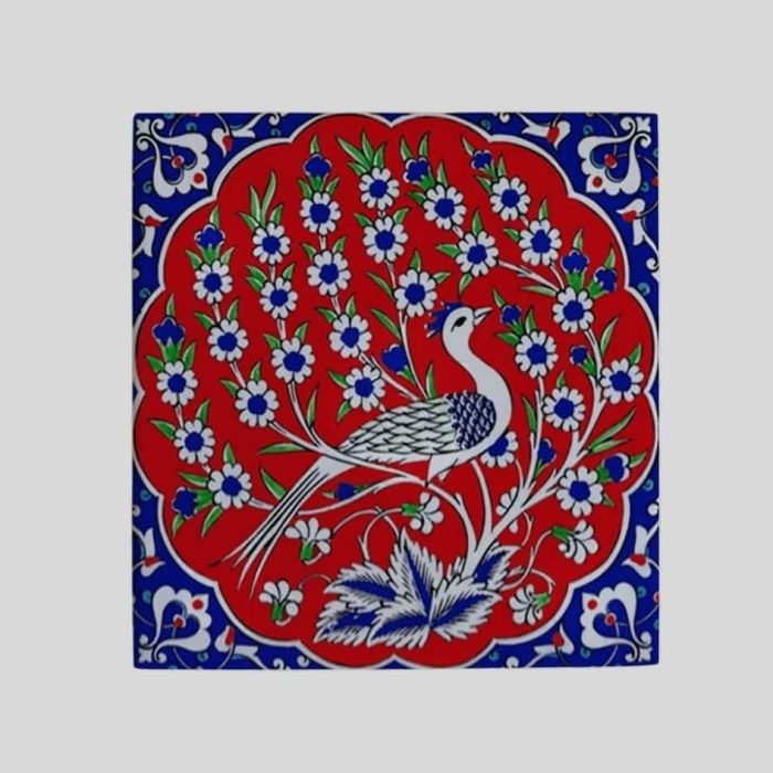 Magnes ceramiczny – orientalne wzory 5 x 5 cm