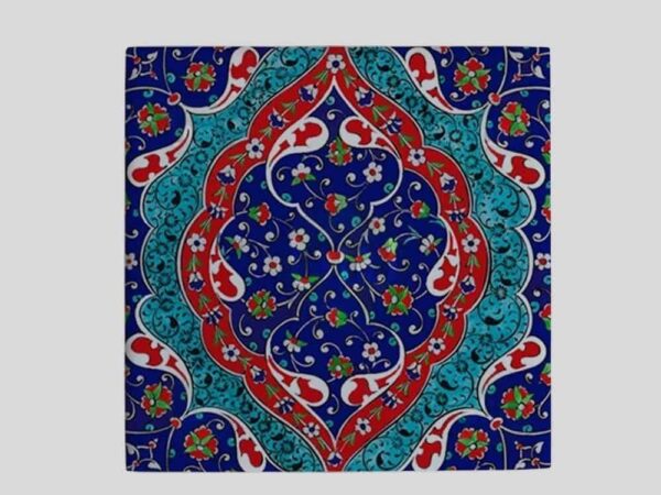 Magnes ceramiczny – orientalne wzory 5 x 5 cm