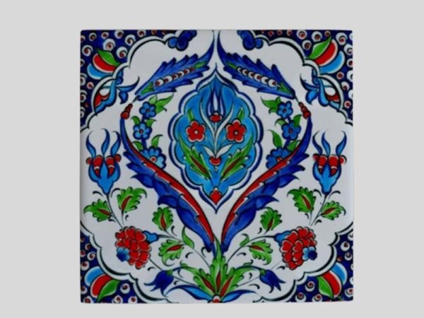 Magnes ceramiczny – orientalne wzory 5 x 5 cm