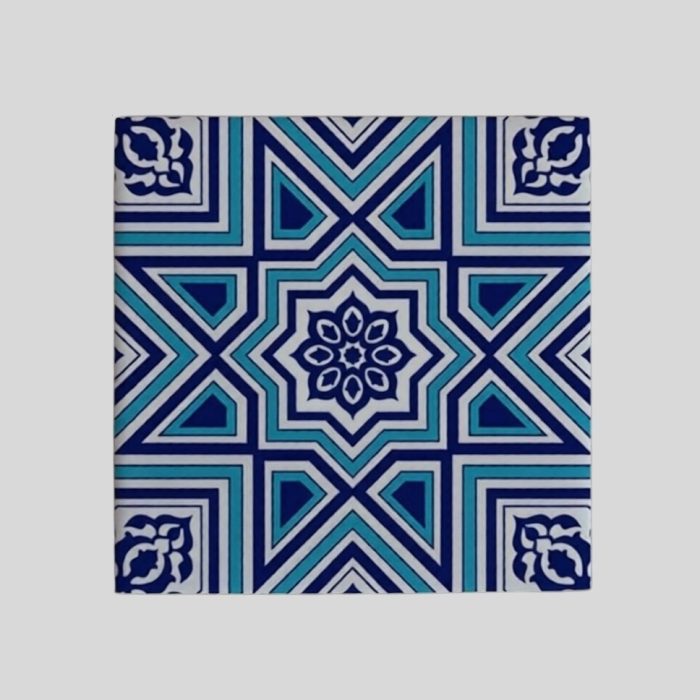 Magnes ceramiczny – orientalne wzory 5 x 5 cm