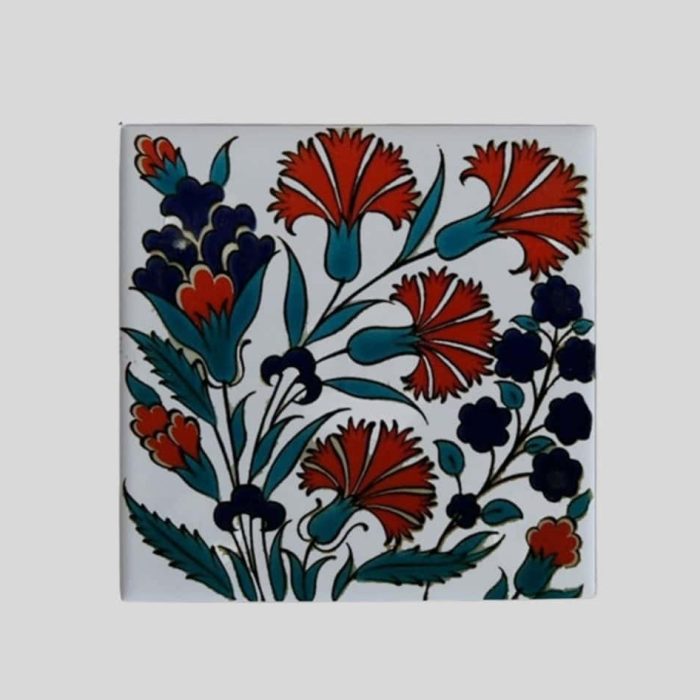 Magnes ceramiczny – orientalne wzory 5 x 5 cm