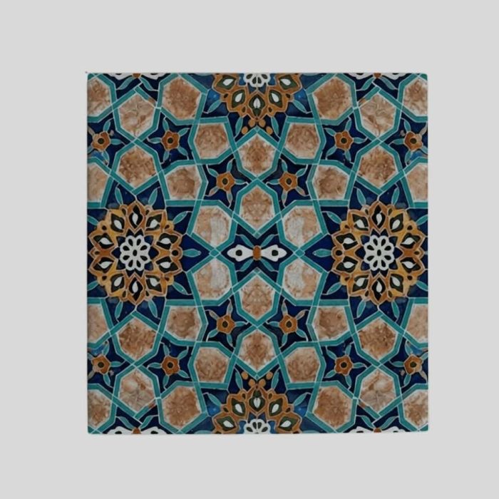 Magnes ceramiczny – orientalne wzory 5 x 5 cm