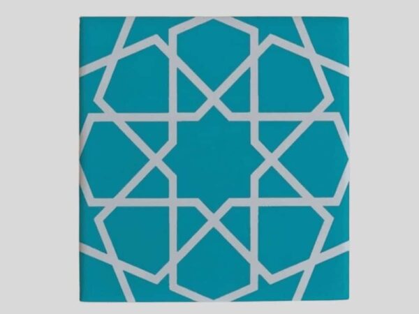 Magnes ceramiczny – orientalne wzory 5 x 5 cm