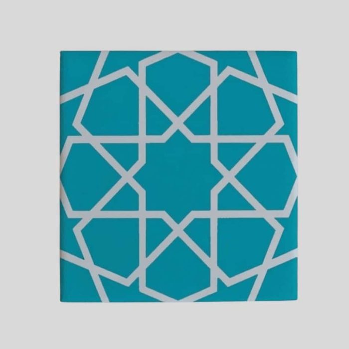 Magnes ceramiczny – orientalne wzory 5 x 5 cm