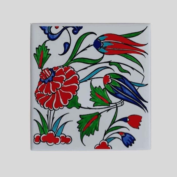 Magnes ceramiczny – orientalne wzory 5 x 5 cm