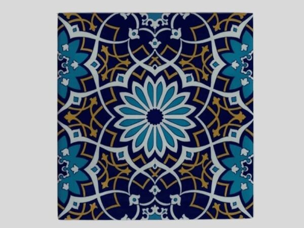 Magnes ceramiczny – orientalne wzory 5 x 5 cm