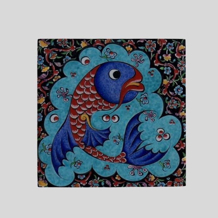 Magnes ceramiczny – orientalne wzory 5 x 5 cm