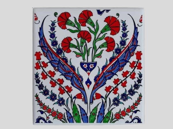 Magnes ceramiczny – orientalne wzory 5 x 5 cm