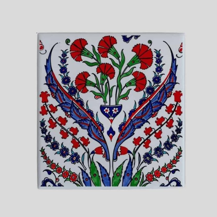 Magnes ceramiczny – orientalne wzory 5 x 5 cm