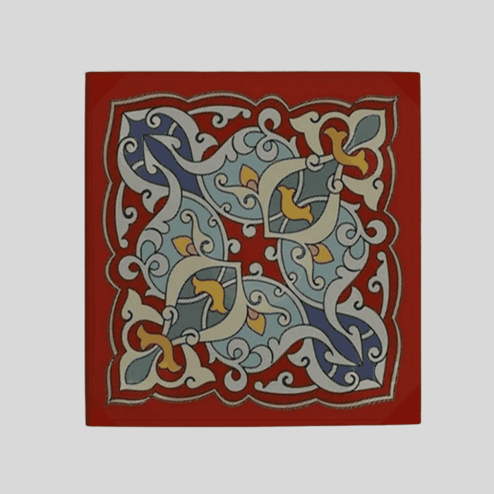 Magnes ceramiczny – orientalne wzory 5 x 5 cm