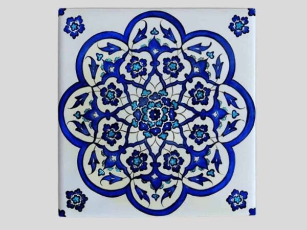 Magnes ceramiczny – orientalne wzory 5 x 5 cm