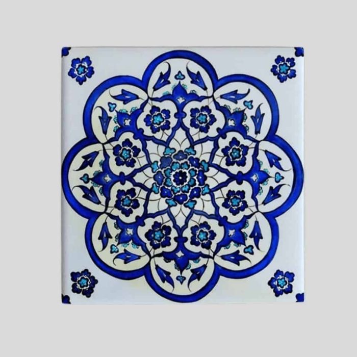 Magnes ceramiczny – orientalne wzory 5 x 5 cm