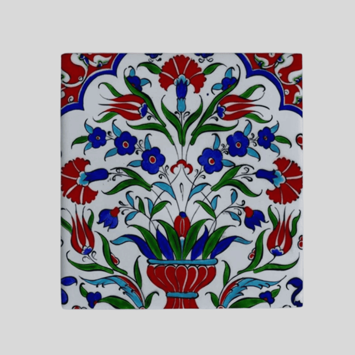 Magnes ceramiczny – orientalne wzory 5 x 5 cm