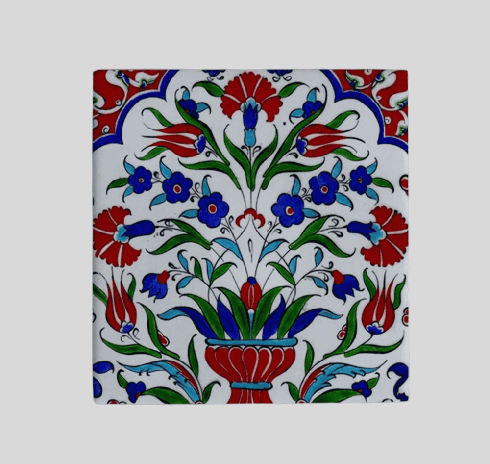 Magnes ceramiczny – orientalne wzory 5 x 5 cm