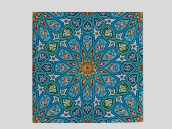 Magnes ceramiczny – orientalne wzory 5 x 5 cm