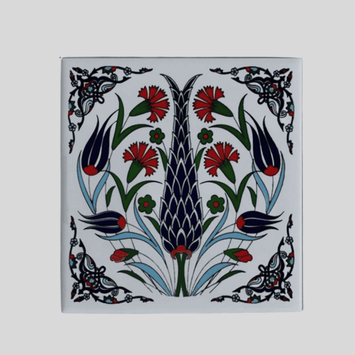 Magnes ceramiczny – orientalne wzory 5 x 5 cm