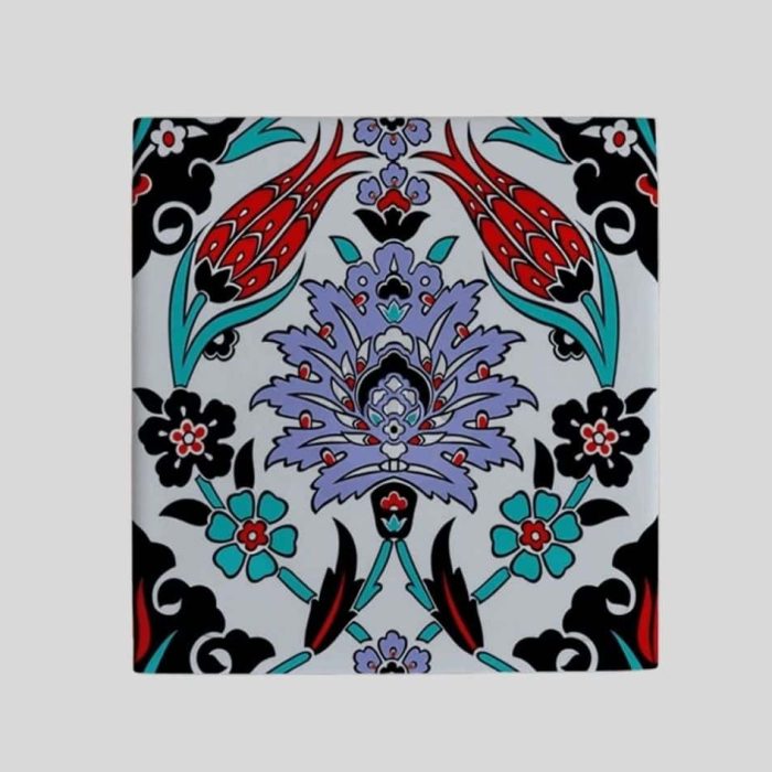 Magnes ceramiczny – orientalne wzory 5 x 5 cm