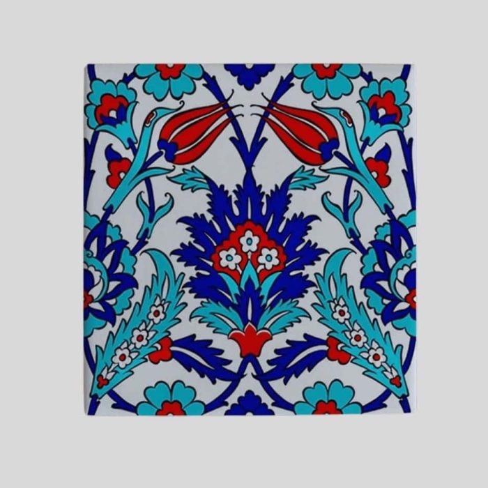 Magnes ceramiczny – orientalne wzory 5 x 5 cm