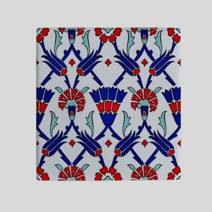 Magnes ceramiczny – orientalne wzory 5 x 5 cm