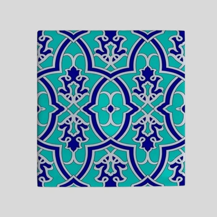 Magnes ceramiczny – orientalne wzory 5 x 5 cm