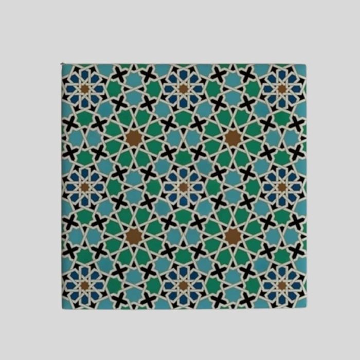 Magnes ceramiczny – orientalne wzory 5 x 5 cm