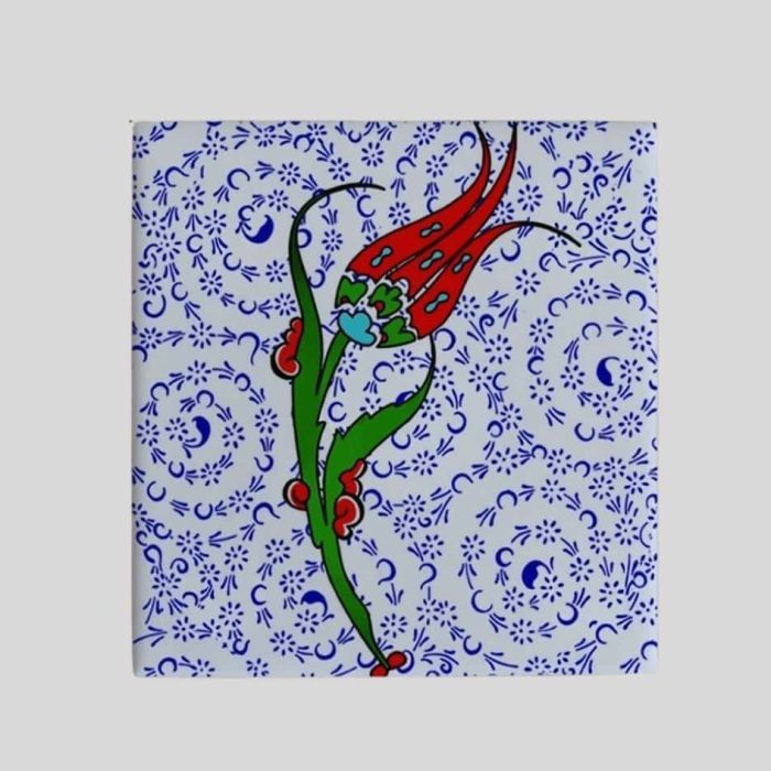 Magnes ceramiczny – orientalne wzory 5 x 5 cm