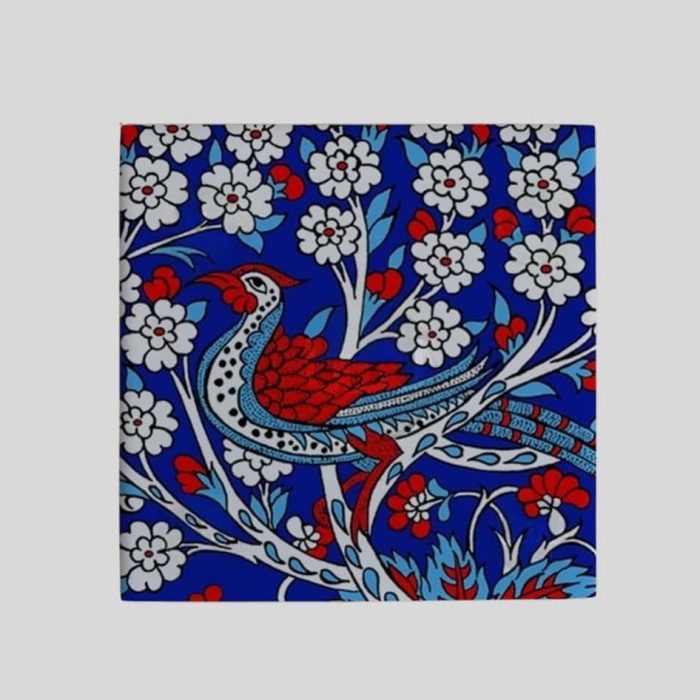 Magnes ceramiczny – orientalne wzory 5 x 5 cm