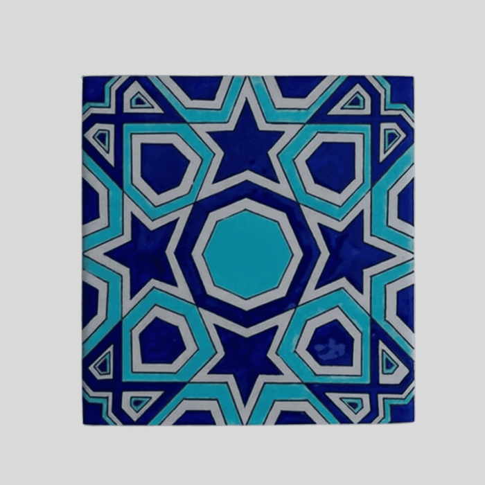 Magnes ceramiczny – orientalne wzory 5 x 5 cm