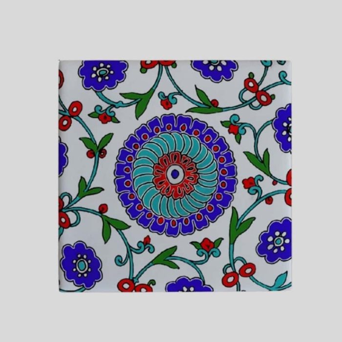 Magnes ceramiczny – orientalne wzory 5 x 5 cm