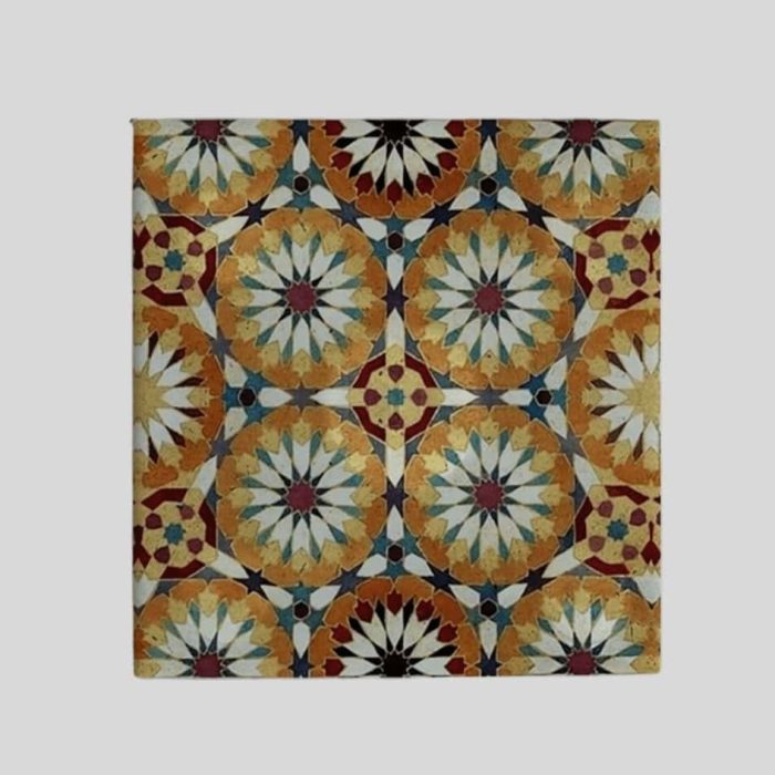 Magnes ceramiczny – orientalne wzory 5 x 5 cm