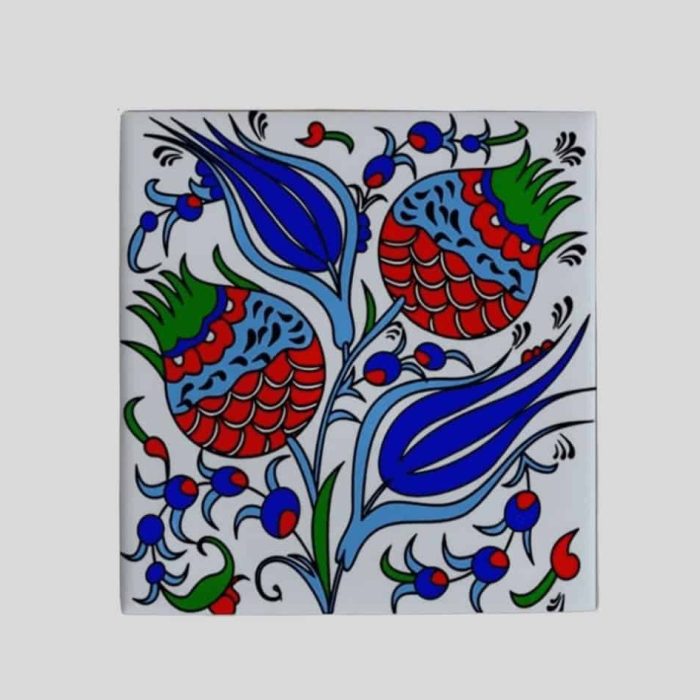 Magnes ceramiczny – orientalne wzory 5 x 5 cm