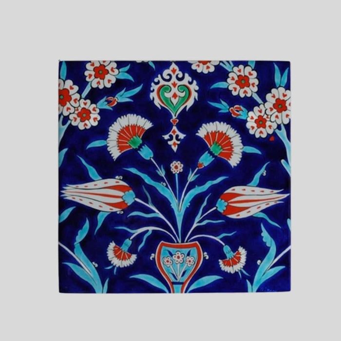 Magnes ceramiczny – orientalne wzory 5 x 5 cm