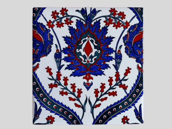 Magnes ceramiczny – orientalne wzory 5 x 5 cm